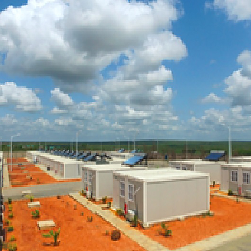 Recipiente de embalagem plana de 20 pés