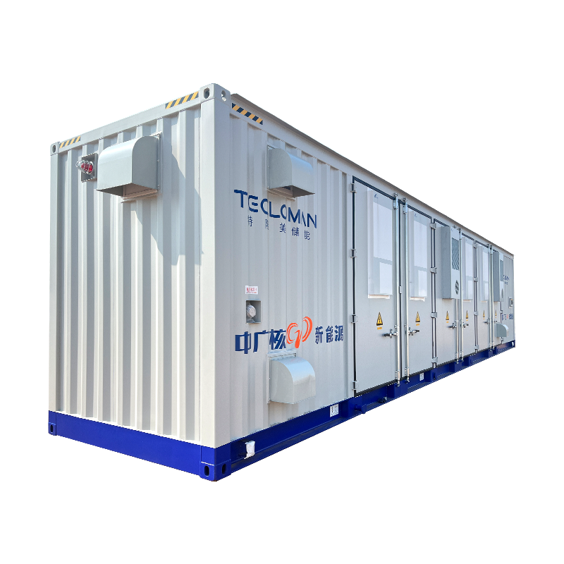 Recipiente de armazenamento de energia da bateria de 20 pés para grade e energia renovável