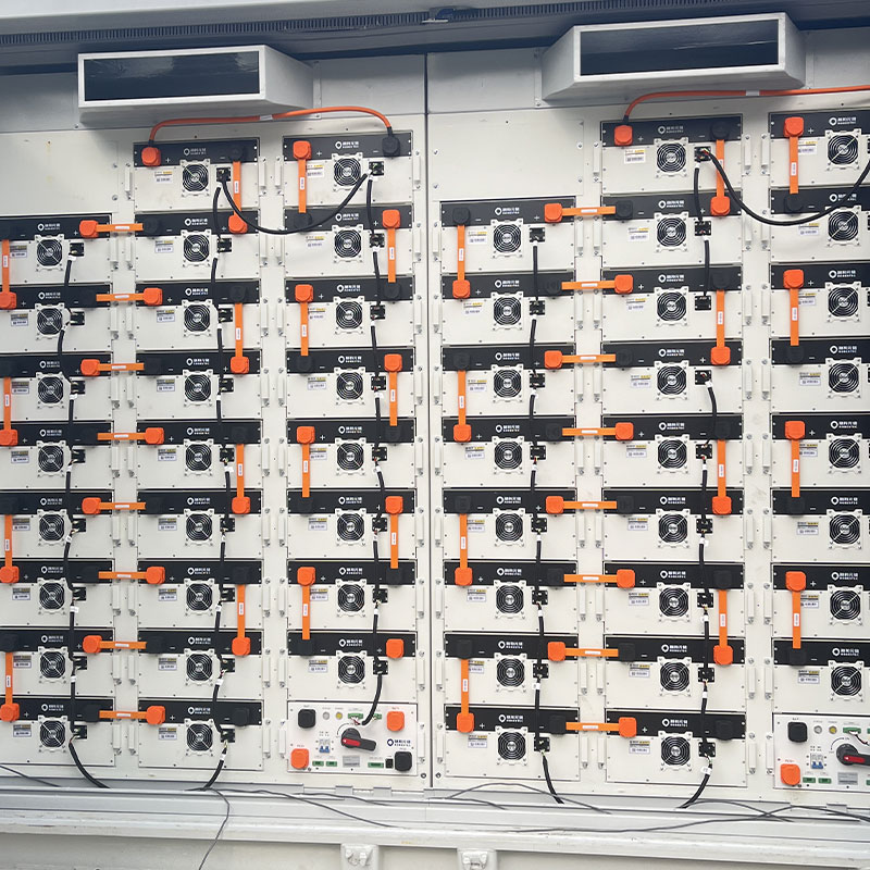 Recipiente de armazenamento de energia de lítio e íons de sódio de 45 pés para projetos em larga escala
