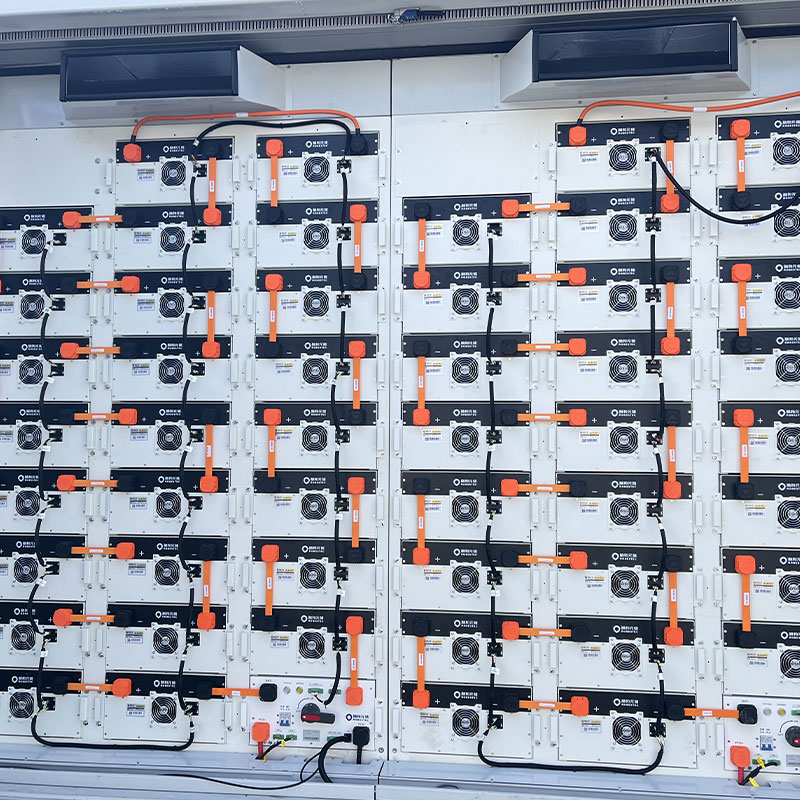 Recipiente de armazenamento de energia de lítio e íons de sódio de 45 pés para projetos em larga escala